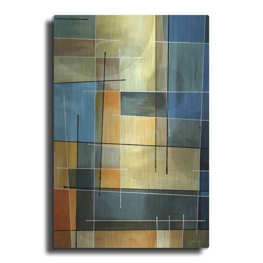 Luxe Metal Art 'Counter Balance I' by James Burghardt, Metal Wall Art