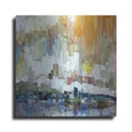 Luxe Metal Art 'Glacier Bay II' by James Burghardt, Metal Wall Art