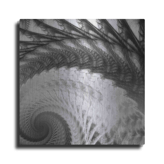 Luxe Metal Art 'Helix I' by James Burghardt, Metal Wall Art