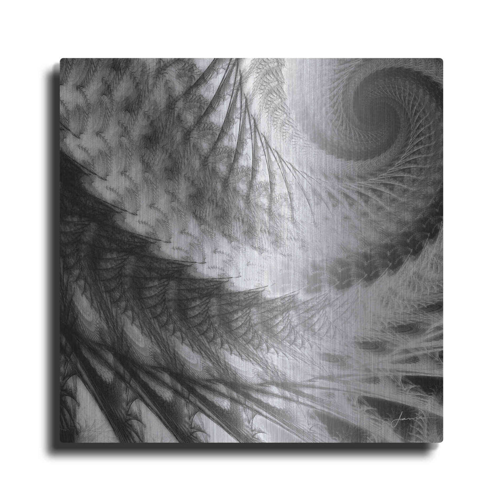 Luxe Metal Art 'Helix II' by James Burghardt, Metal Wall Art