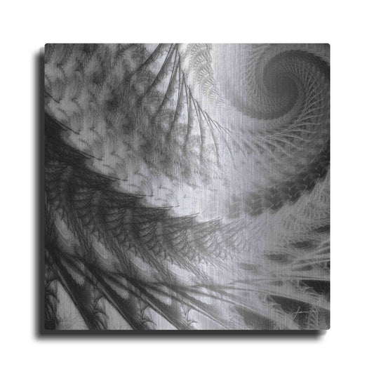 Luxe Metal Art 'Helix II' by James Burghardt, Metal Wall Art
