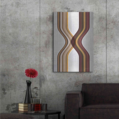 Luxe Metal Art 'Modern Dance II' by James Burghardt, Metal Wall Art,24x36
