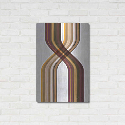 Luxe Metal Art 'Modern Dance III' by James Burghardt, Metal Wall Art,24x36