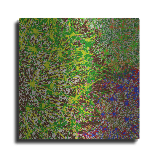 Luxe Metal Art 'Profusion II' by James Burghardt, Metal Wall Art