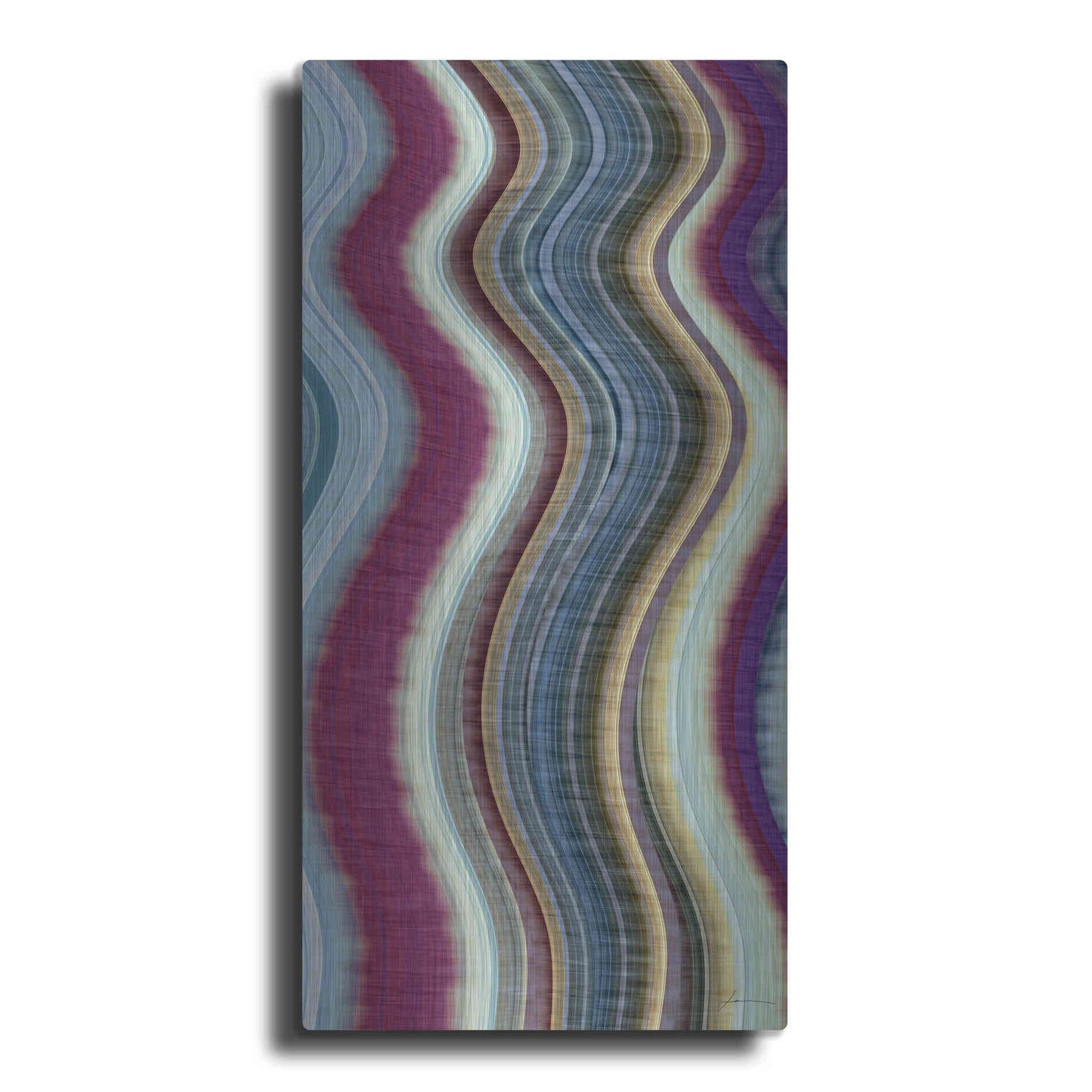 Luxe Metal Art 'Rumba III' by James Burghardt, Metal Wall Art