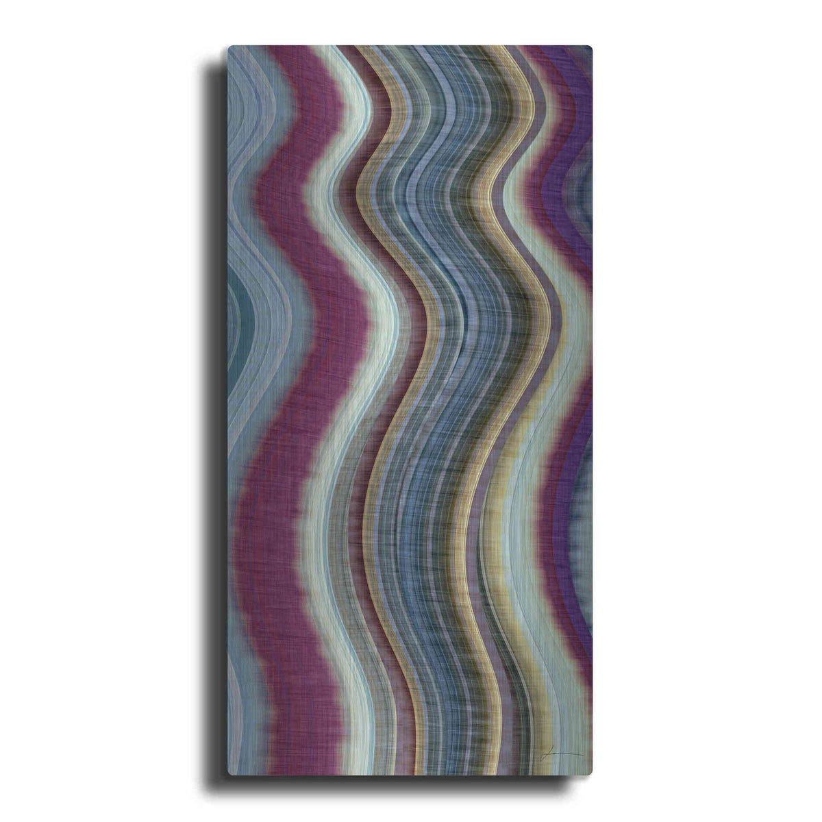 Luxe Metal Art 'Rumba III' by James Burghardt, Metal Wall Art