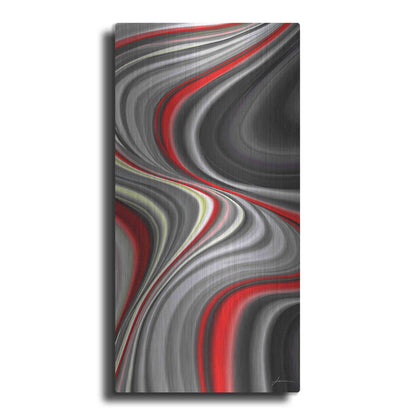 Luxe Metal Art 'Smoke Screen I' by James Burghardt, Metal Wall Art