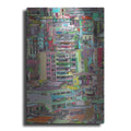 Luxe Metal Art 'Stack III' by James Burghardt, Metal Wall Art