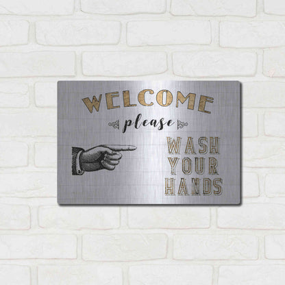 Luxe Metal Art 'Mild Manners I' by Jarman Fagalde Metal Wall Art,16x12