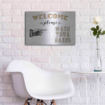 Luxe Metal Art 'Mild Manners I' by Jarman Fagalde Metal Wall Art,24x16