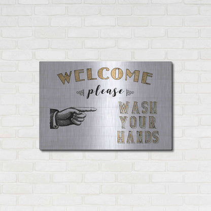 Luxe Metal Art 'Mild Manners I' by Jarman Fagalde Metal Wall Art,36x24