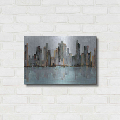 Luxe Metal Art 'Second City II' by Jarman Fagalde Metal Wall Art,24x16