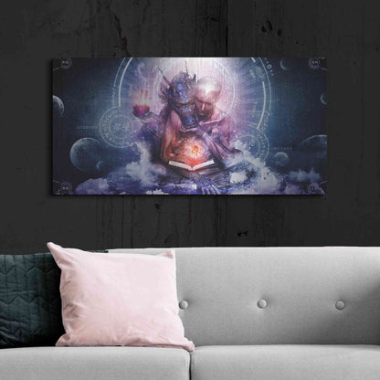 Luxe Metal Art 'Perhaps The Dreams Are Of Soulmates' by Cameron Gray, Metal Wall Art,48x24