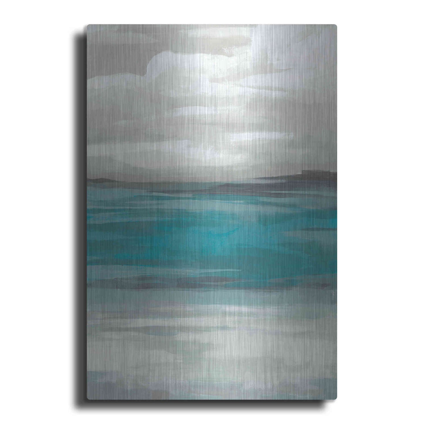 Luxe Metal Art 'Storm Front I' by June Erica Metal Wall Art