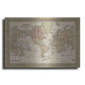 Luxe Metal Art 'Mitchell's World Map' by Mitchell Metal Wall Art