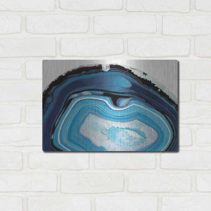 Luxe Metal Art 'Agate Studies I' by Naomi McCavitt, Metal Wall Art,16x12