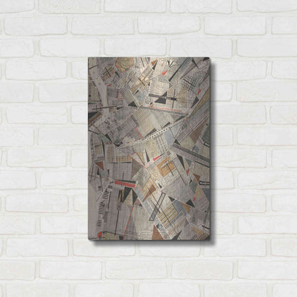 Luxe Metal Art 'Modern Map of Brooklyn' by Nikki Galapon Metal Wall Art,16x24
