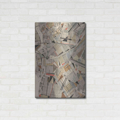 Luxe Metal Art 'Modern Map of Brooklyn' by Nikki Galapon Metal Wall Art,24x36