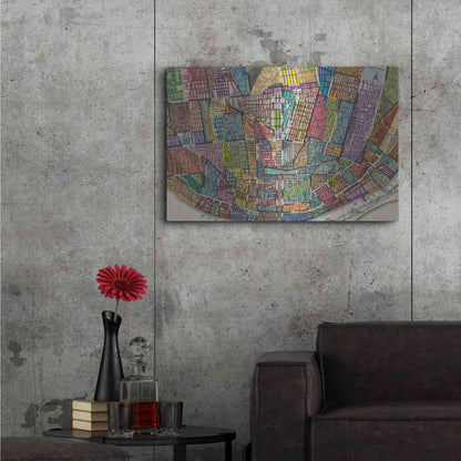 Luxe Metal Art 'Modern Map of St. Louis' by Nikki Galapon Metal Wall Art,36x24