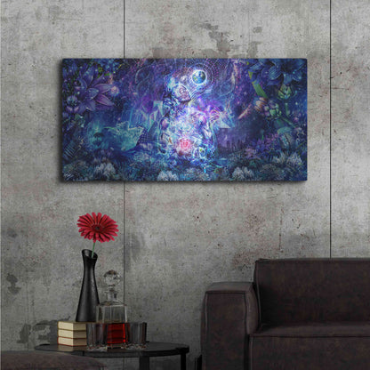 Luxe Metal Art 'Transcension' by Cameron Gray, Metal Wall Art,48x24