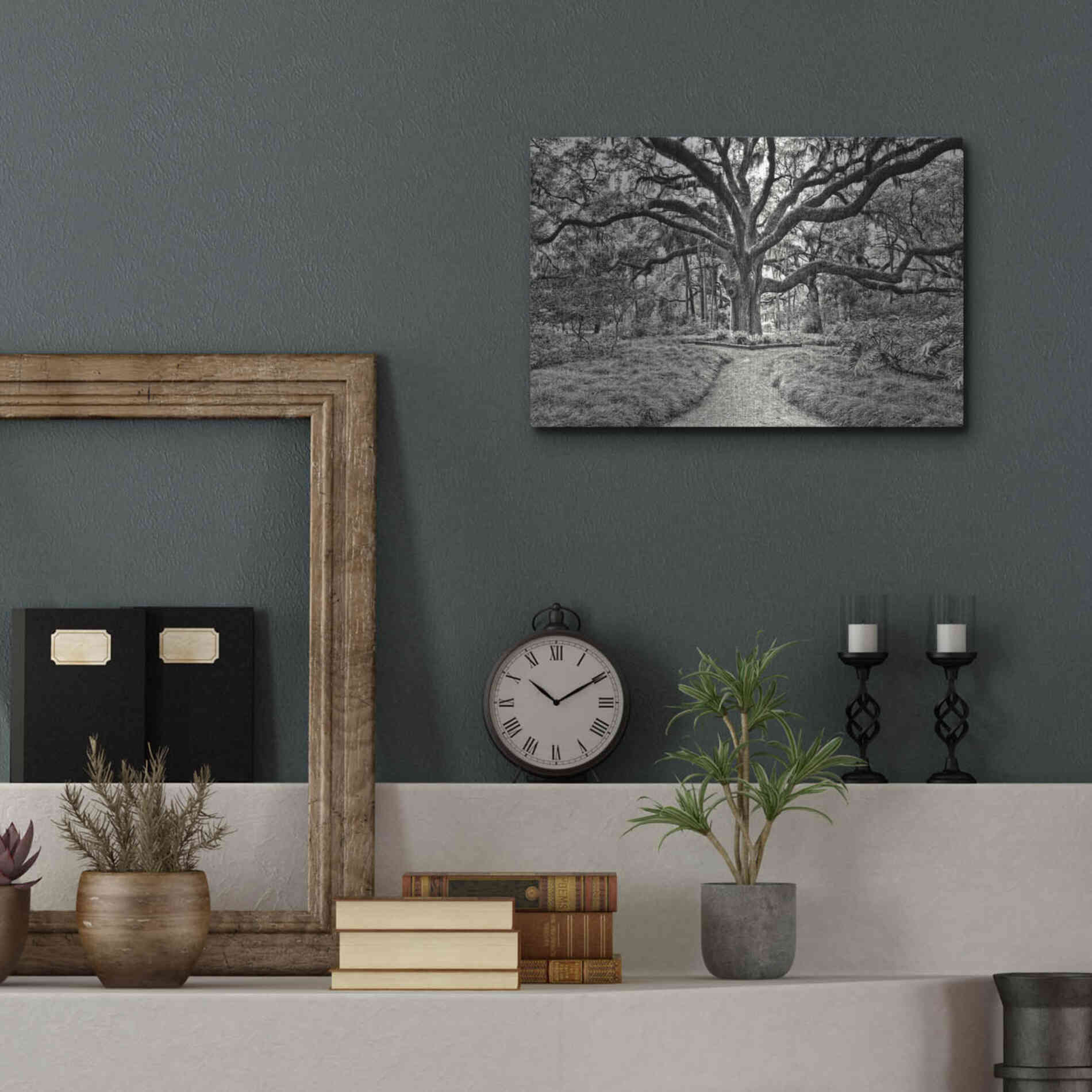 Luxe Metal Art 'Florida Tree' by PH Burchett Metal Wall Art,16x12