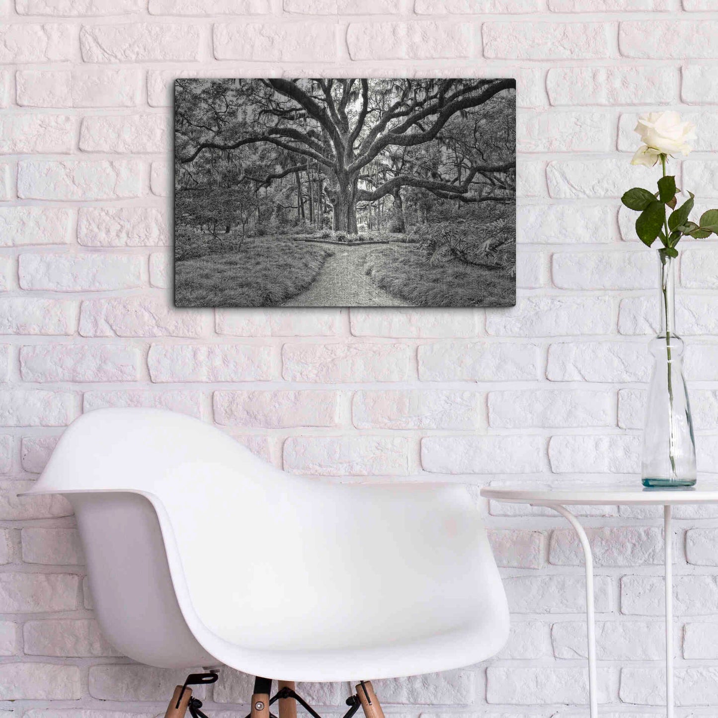 Luxe Metal Art 'Florida Tree' by PH Burchett Metal Wall Art,24x16
