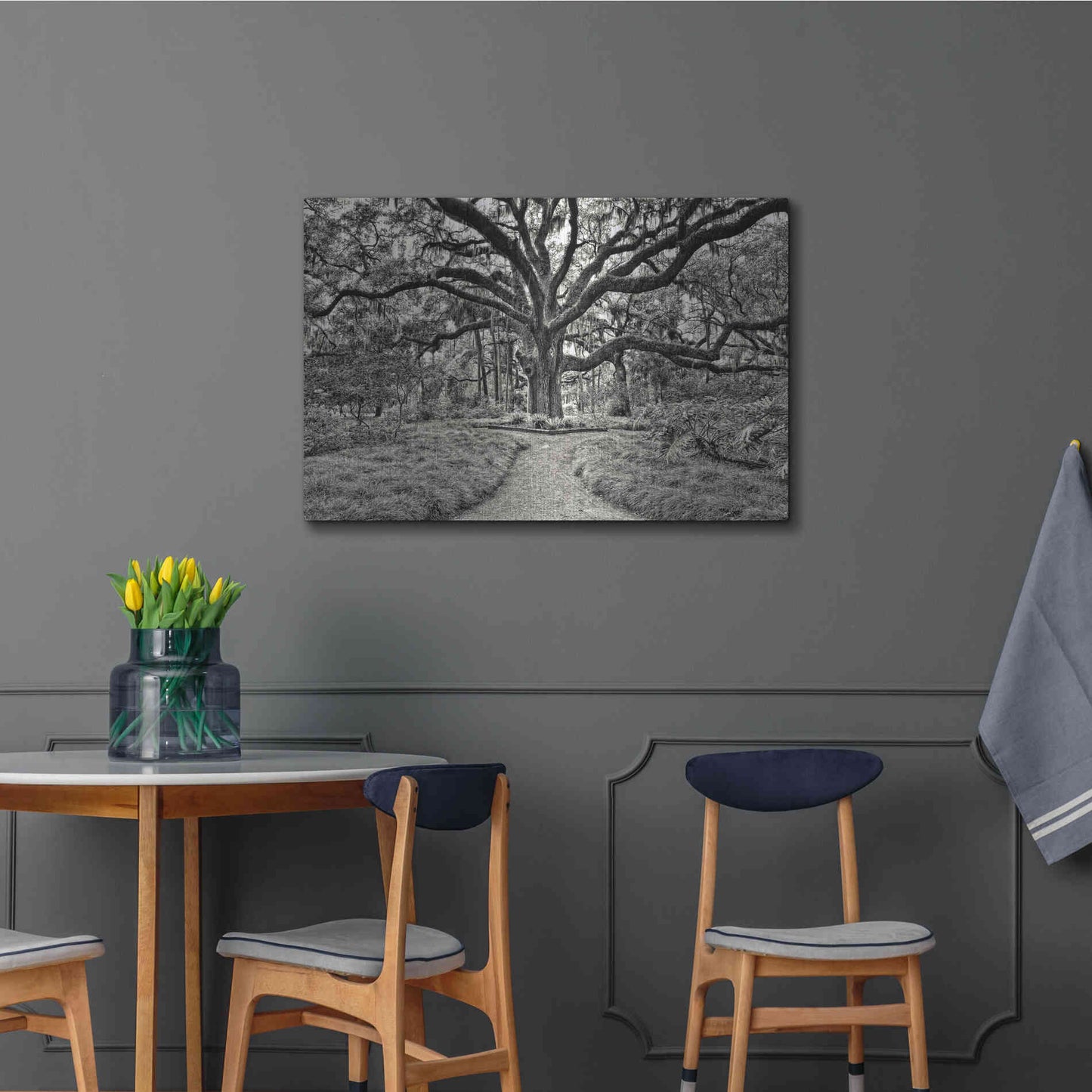 Luxe Metal Art 'Florida Tree' by PH Burchett Metal Wall Art,36x24