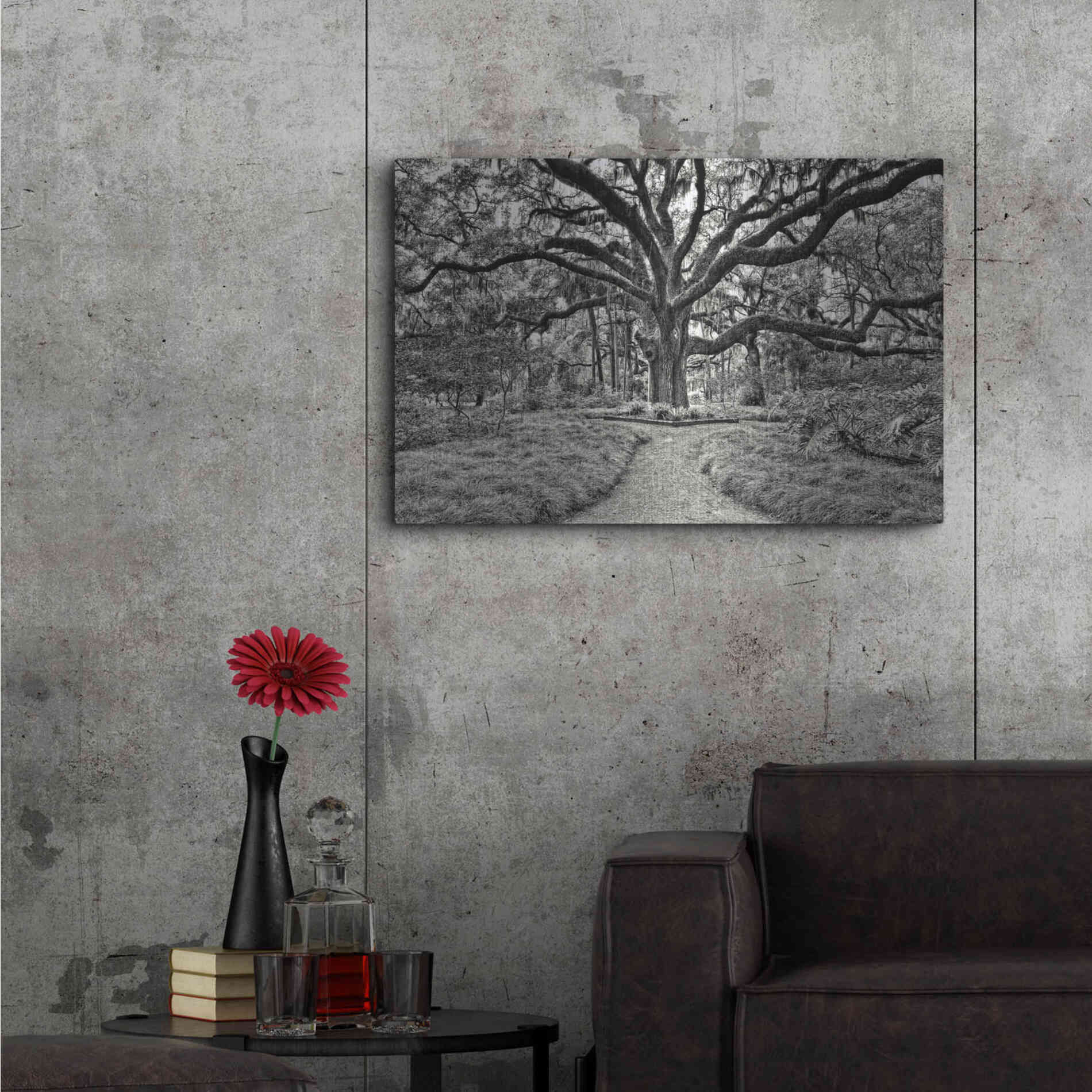 Luxe Metal Art 'Florida Tree' by PH Burchett Metal Wall Art,36x24