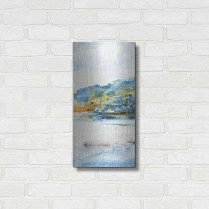 Luxe Metal Art 'Island Mist I' by Tim O'Toole Metal Wall Art,12x24