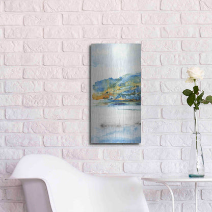 Luxe Metal Art 'Island Mist I' by Tim O'Toole Metal Wall Art,12x24