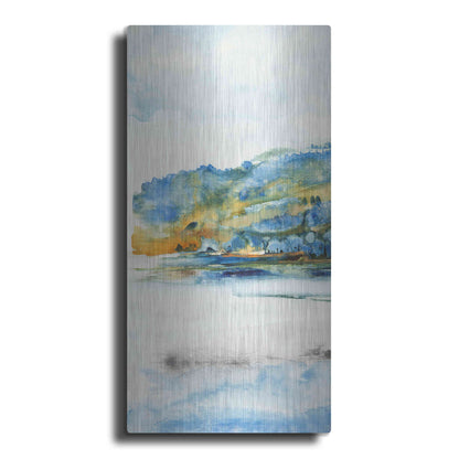 Luxe Metal Art 'Island Mist I' by Tim O'Toole Metal Wall Art