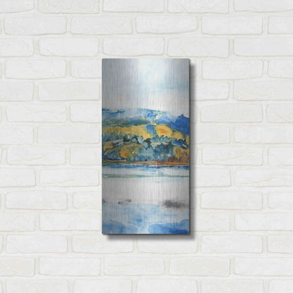 Luxe Metal Art 'Island Mist II' by Tim O'Toole Metal Wall Art,12x24