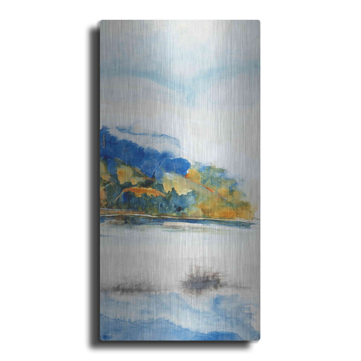 Luxe Metal Art 'Island Mist III' by Tim O'Toole Metal Wall Art