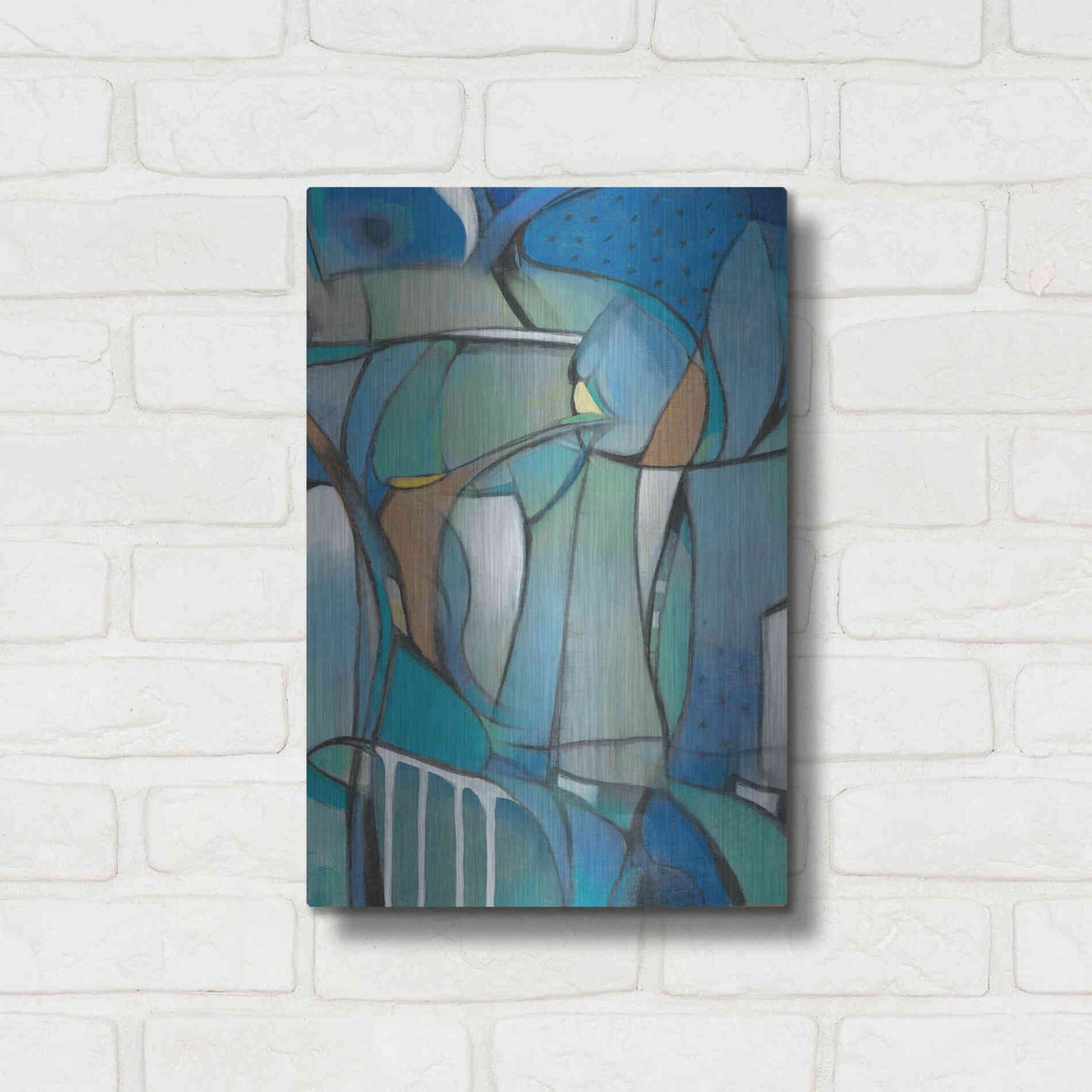 Luxe Metal Art 'Rose Bud I' by Tim O'Toole Metal Wall Art,12x16