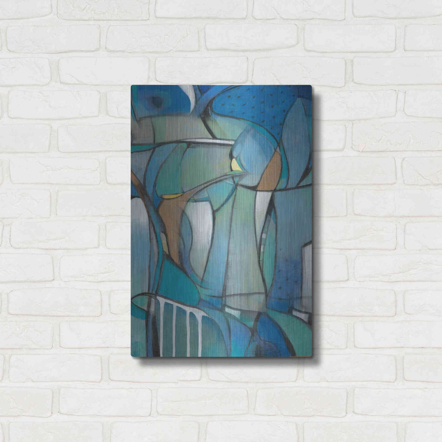 Luxe Metal Art 'Rose Bud I' by Tim O'Toole Metal Wall Art,16x24