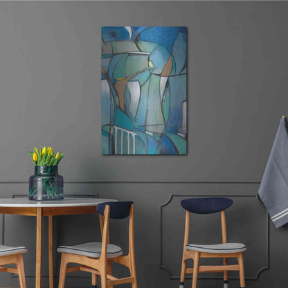 Luxe Metal Art 'Rose Bud I' by Tim O'Toole Metal Wall Art,24x36