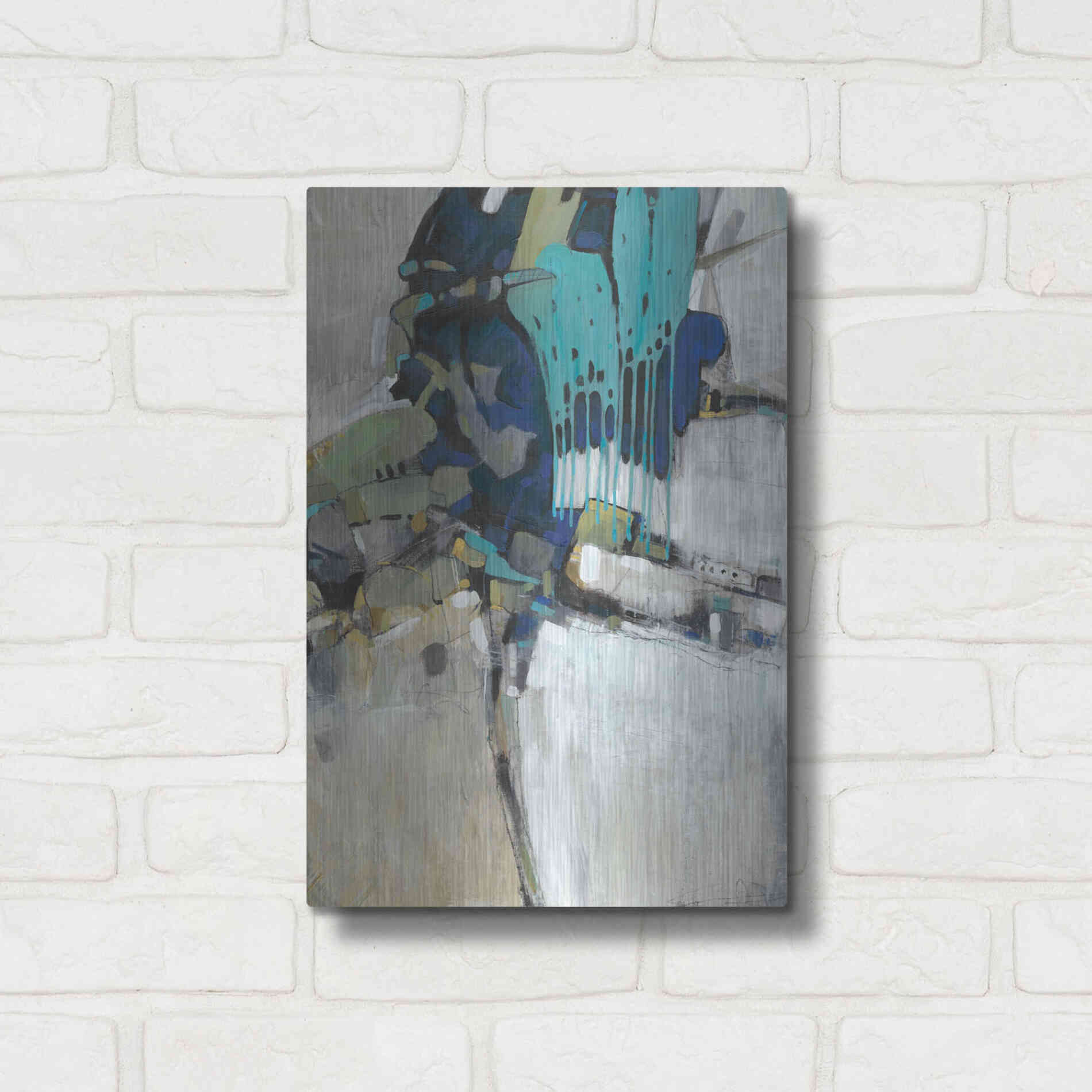 Luxe Metal Art 'Separation I' by Tim O'Toole Metal Wall Art,12x16