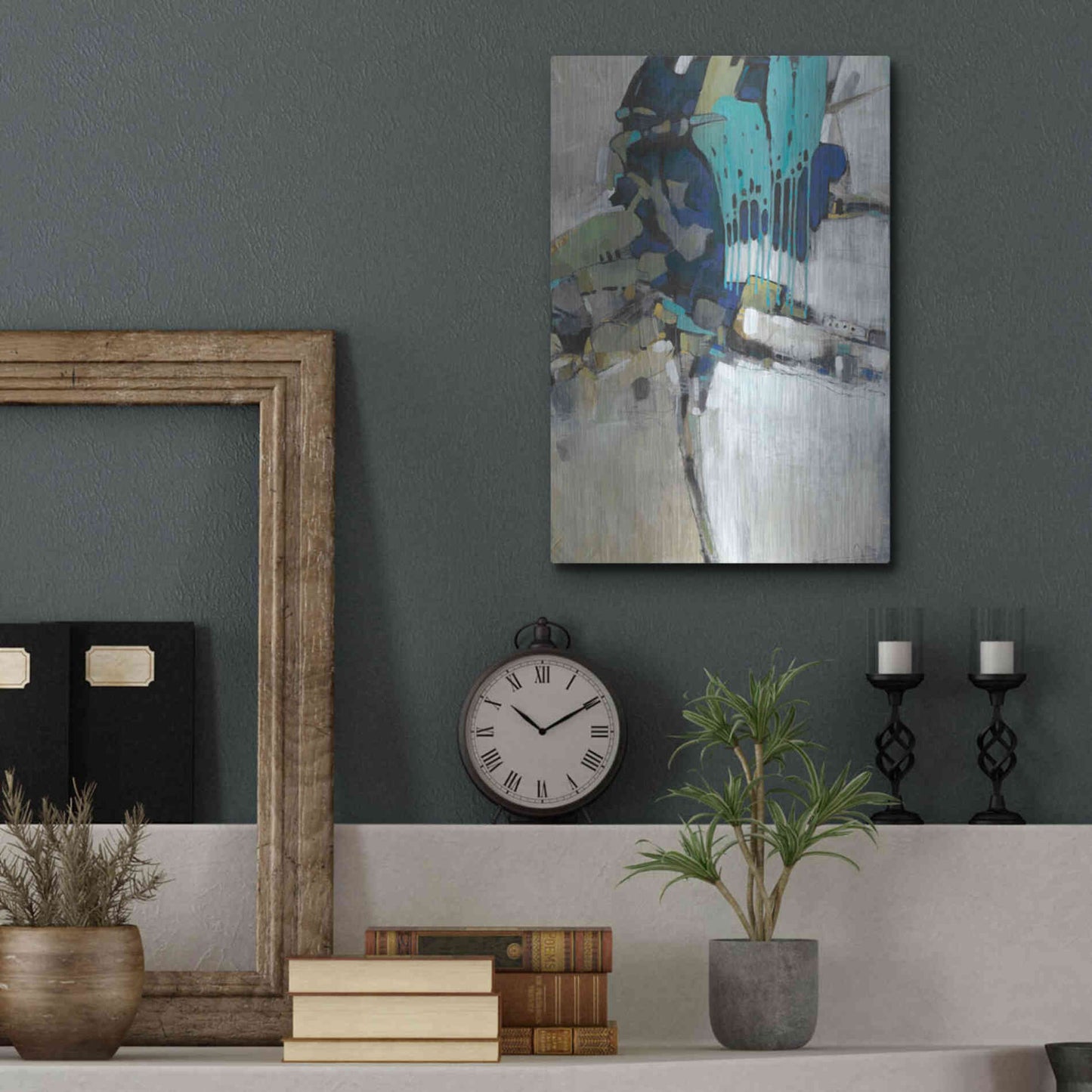 Luxe Metal Art 'Separation I' by Tim O'Toole Metal Wall Art,12x16