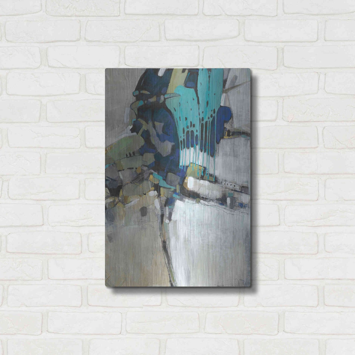 Luxe Metal Art 'Separation I' by Tim O'Toole Metal Wall Art,16x24