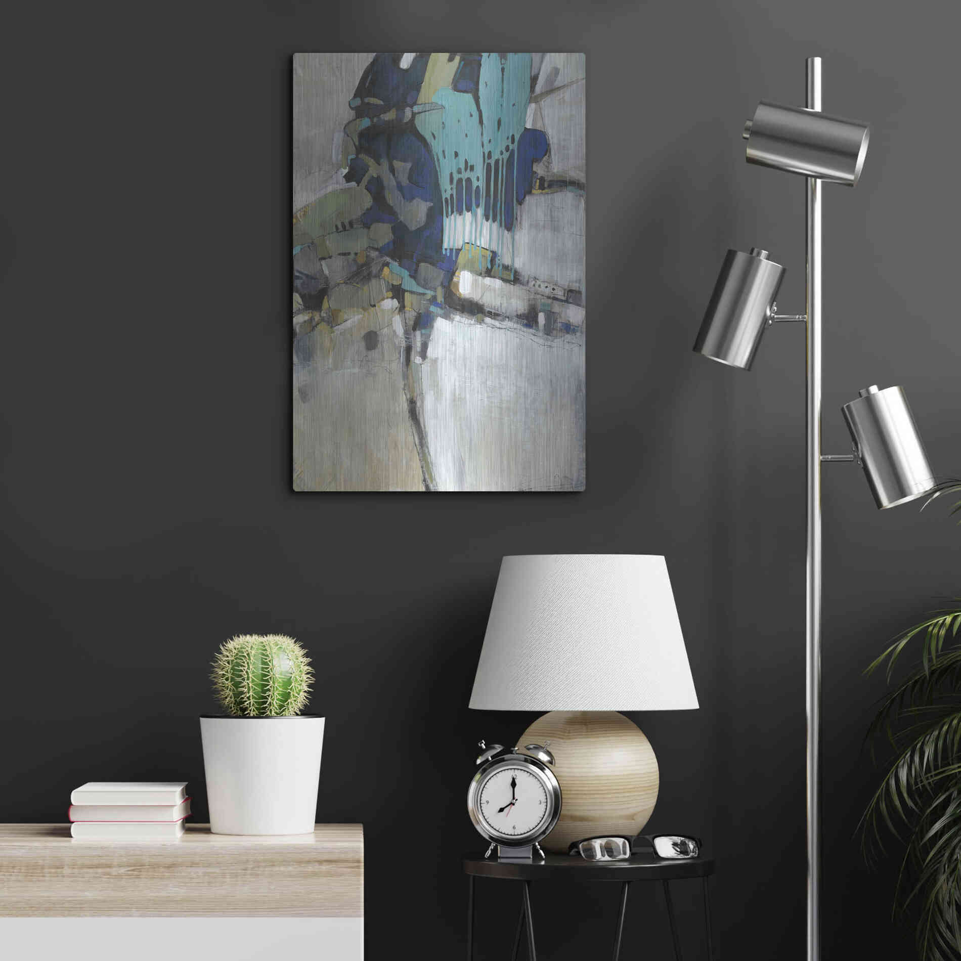 Luxe Metal Art 'Separation I' by Tim O'Toole Metal Wall Art,16x24