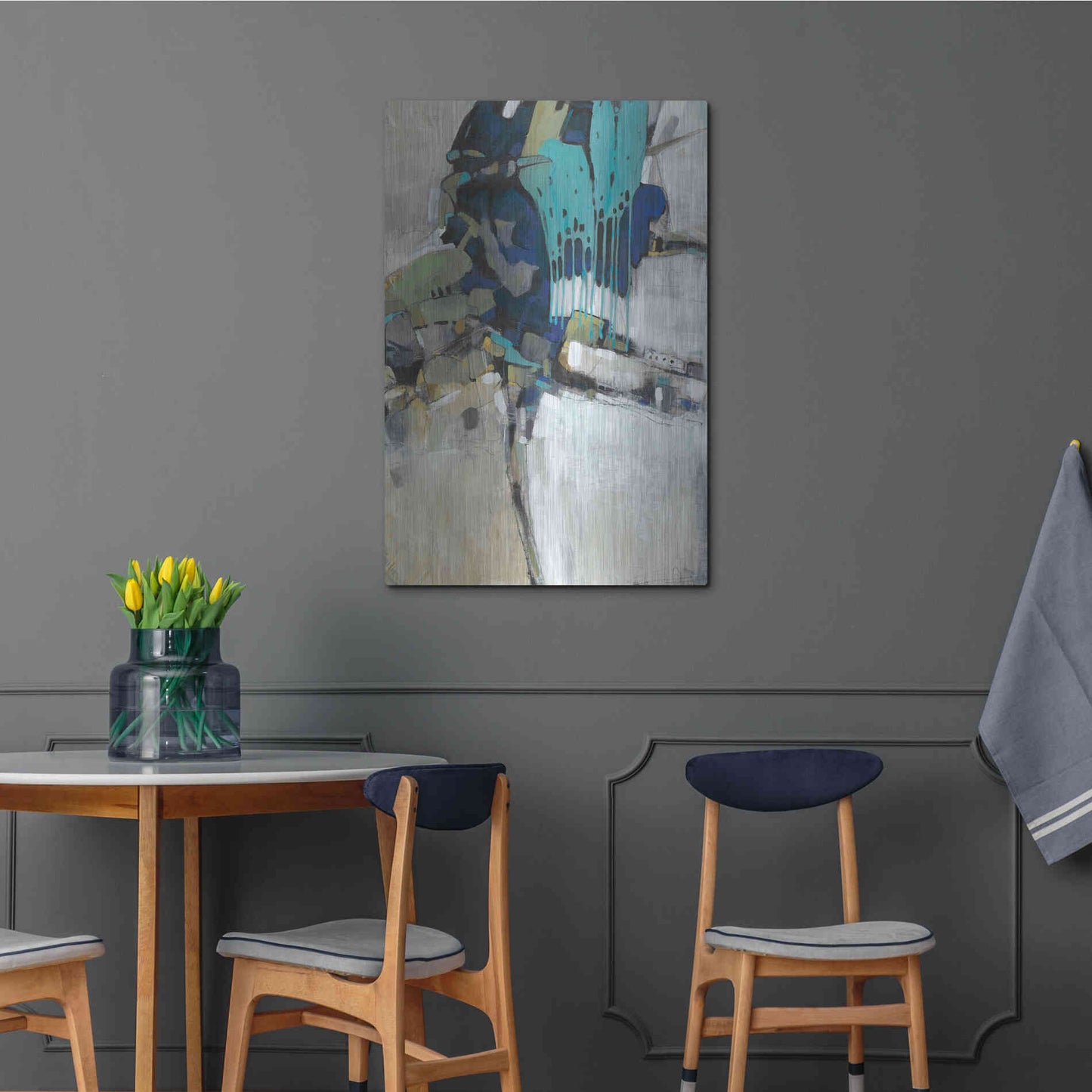 Luxe Metal Art 'Separation I' by Tim O'Toole Metal Wall Art,24x36