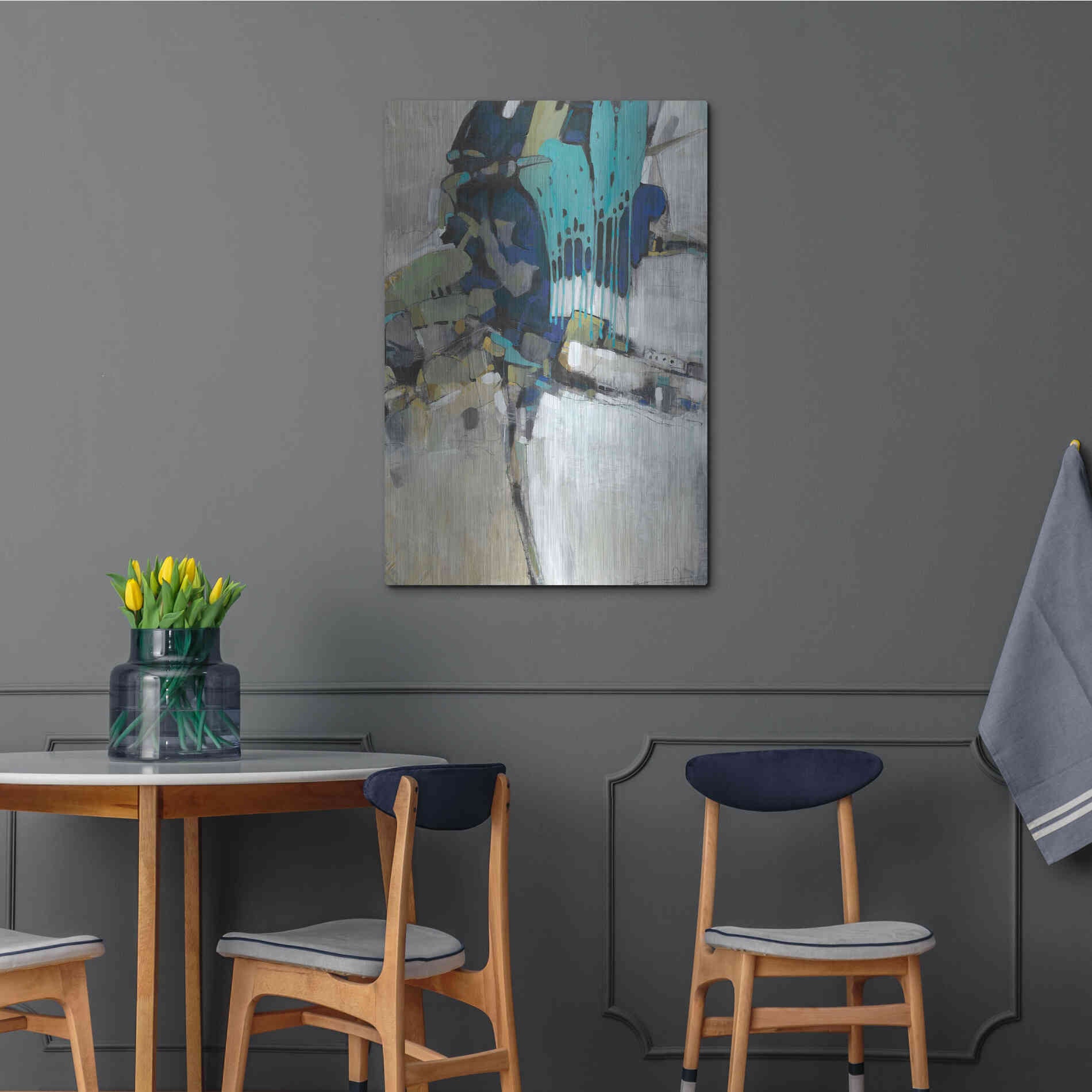 Luxe Metal Art 'Separation I' by Tim O'Toole Metal Wall Art,24x36