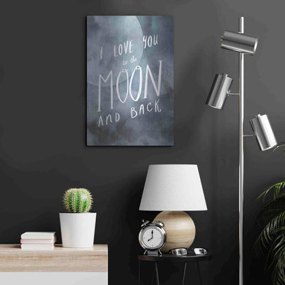 Luxe Metal Art 'Celestial Love III' by Victoria Borges Metal Wall Art,16x24