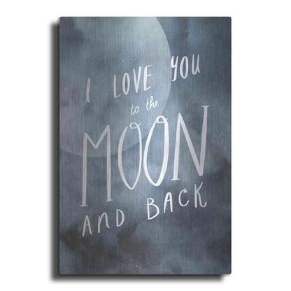 Luxe Metal Art 'Celestial Love III' by Victoria Borges Metal Wall Art