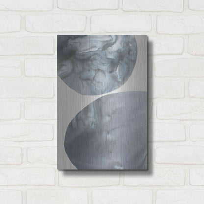 Luxe Metal Art 'Gravitate I' by Victoria Borges Metal Wall Art,12x16
