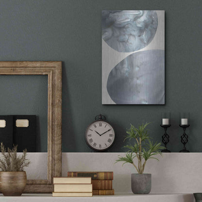 Luxe Metal Art 'Gravitate I' by Victoria Borges Metal Wall Art,12x16