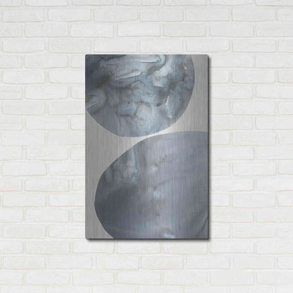 Luxe Metal Art 'Gravitate I' by Victoria Borges Metal Wall Art,24x36