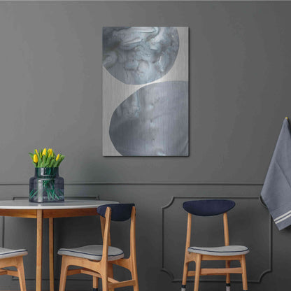Luxe Metal Art 'Gravitate I' by Victoria Borges Metal Wall Art,24x36