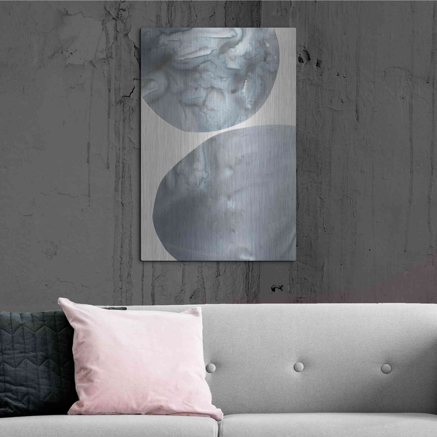 Luxe Metal Art 'Gravitate I' by Victoria Borges Metal Wall Art,24x36