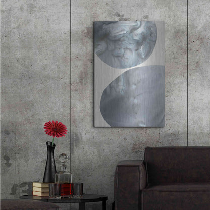 Luxe Metal Art 'Gravitate I' by Victoria Borges Metal Wall Art,24x36